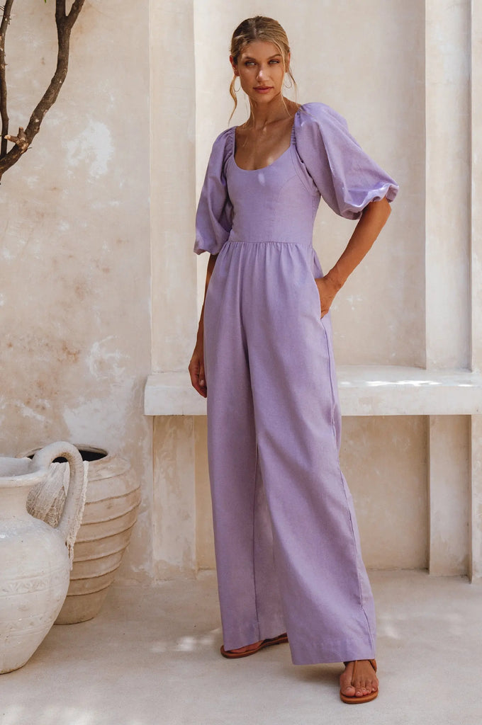 Heaven Bay Linen Jumpsuit by Bali ELF Bali ELF