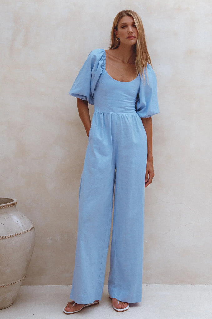 Heaven Bay Linen Jumpsuit by Bali ELF Bali ELF