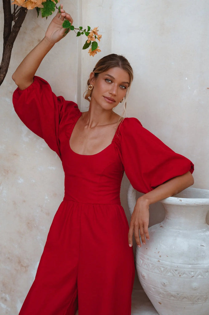 Heaven Bay Linen Jumpsuit by Bali ELF Bali ELF