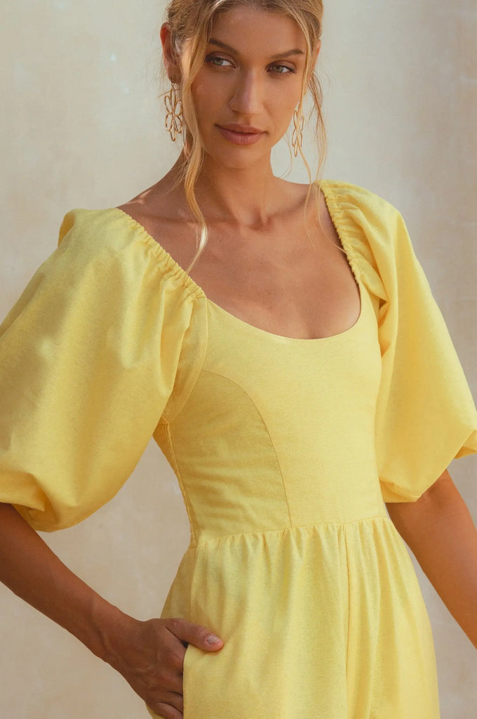 Heaven Bay Linen Jumpsuit by Bali ELF Bali ELF