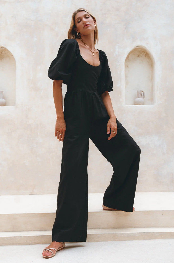 Heaven Bay Linen Jumpsuit by Bali ELF Bali ELF