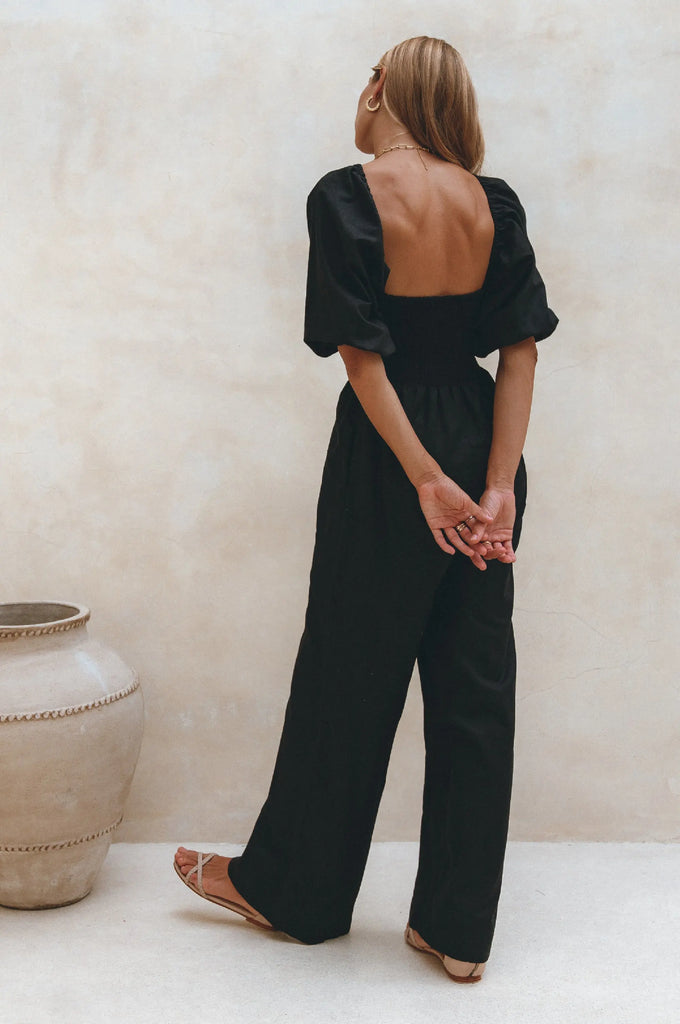 Heaven Bay Linen Jumpsuit by Bali ELF Bali ELF