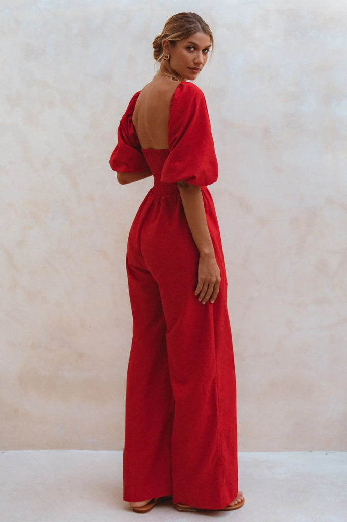 Heaven Bay Linen Jumpsuit by Bali ELF Bali ELF