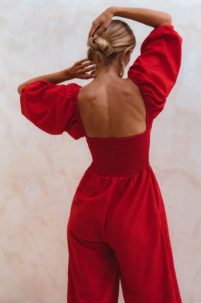 Heaven Bay Linen Jumpsuit by Bali ELF Bali ELF