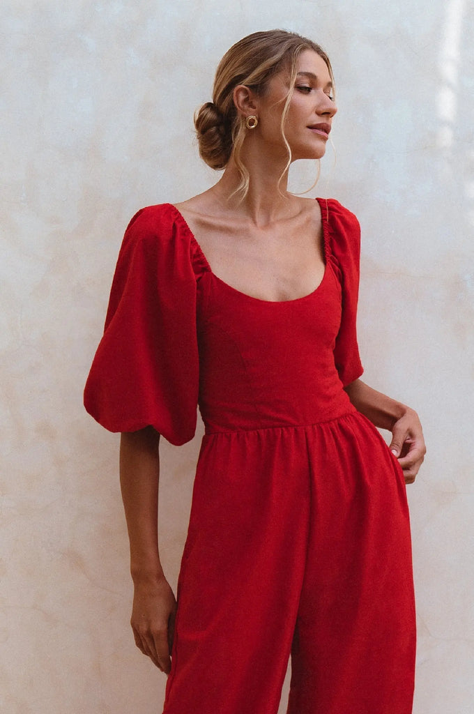 Heaven Bay Linen Jumpsuit by Bali ELF Bali ELF