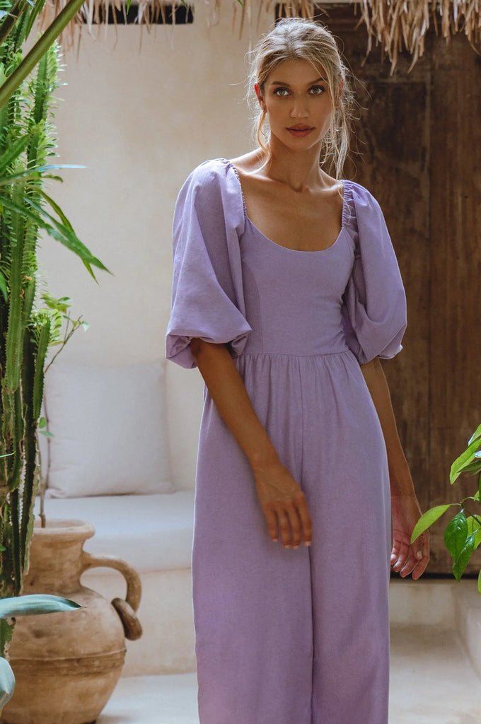 Heaven Bay Linen Jumpsuit by Bali ELF Bali ELF