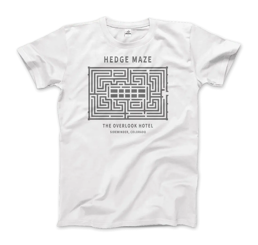 Hedge Maze, The Overlook Hotel - The Shining Movie T-Shirt by Art-O-Rama Shop ART-O-RAMA-SHOP