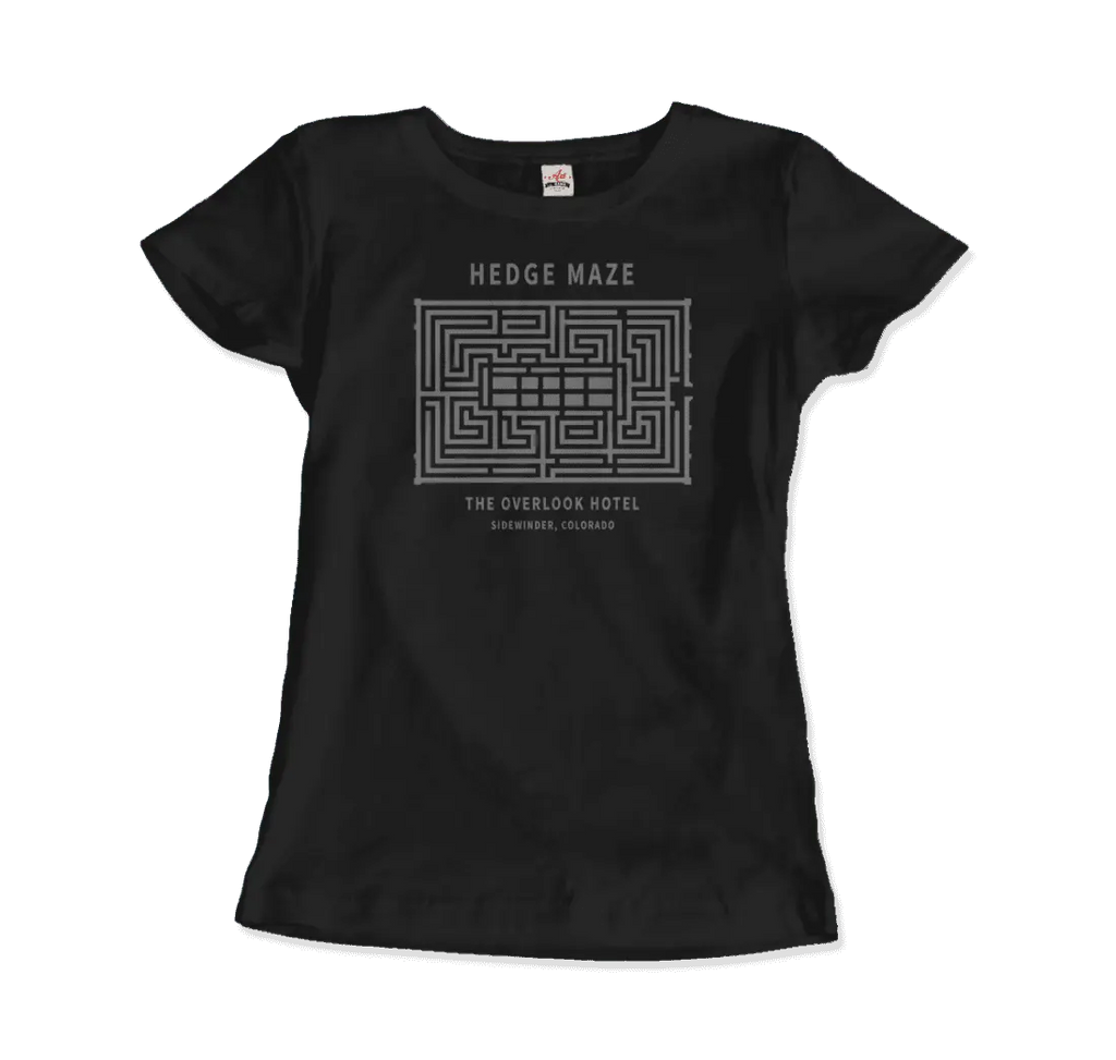 Hedge Maze, The Overlook Hotel - The Shining Movie T-Shirt by Art-O-Rama Shop ART-O-RAMA-SHOP