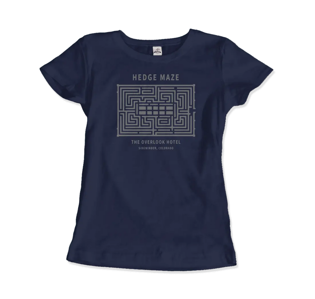 Hedge Maze, The Overlook Hotel - The Shining Movie T-Shirt by Art-O-Rama Shop ART-O-RAMA-SHOP