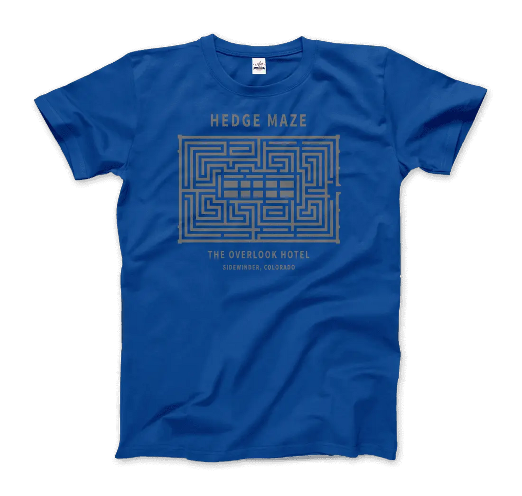 Hedge Maze, The Overlook Hotel - The Shining Movie T-Shirt by Art-O-Rama Shop ART-O-RAMA-SHOP