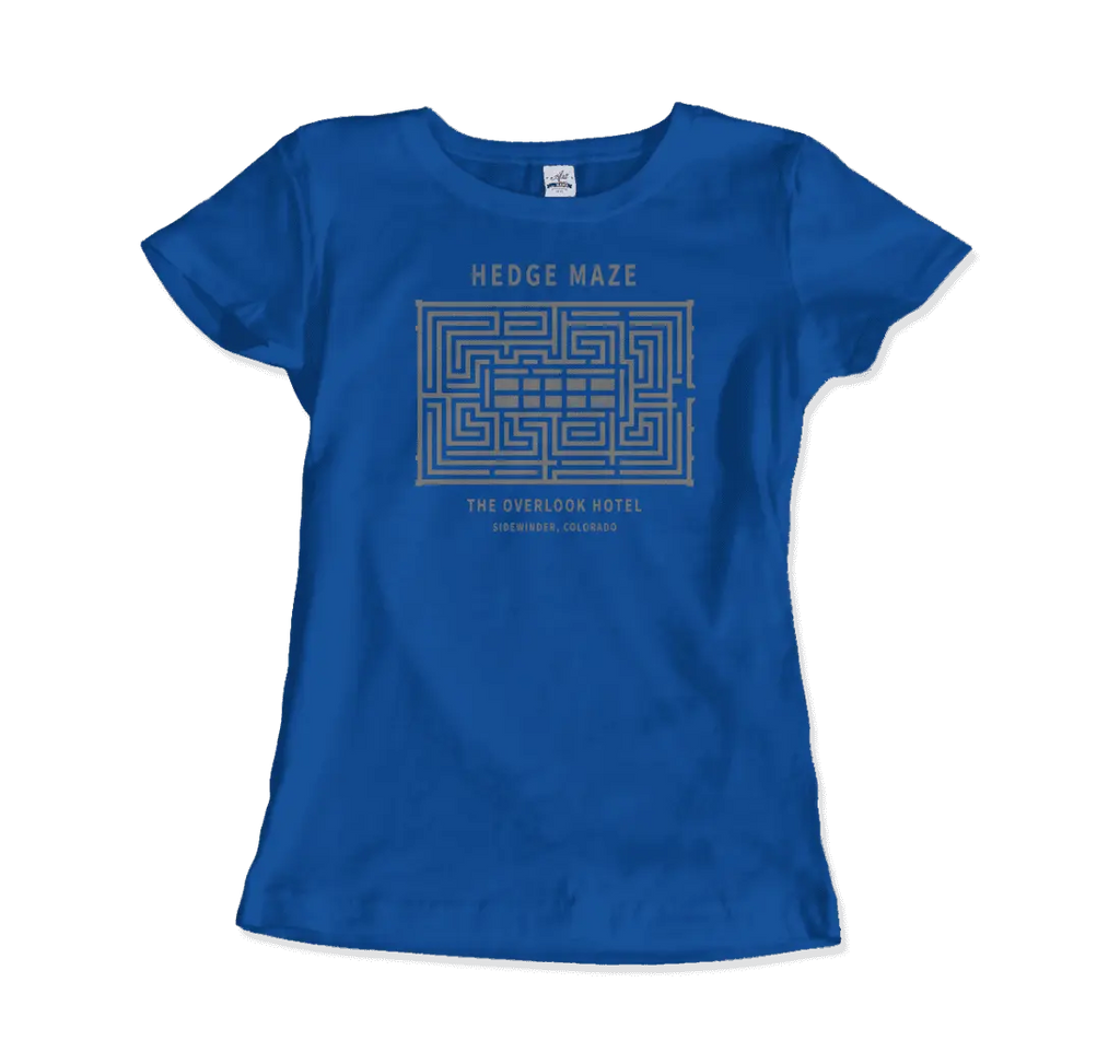 Hedge Maze, The Overlook Hotel - The Shining Movie T-Shirt by Art-O-Rama Shop ART-O-RAMA-SHOP