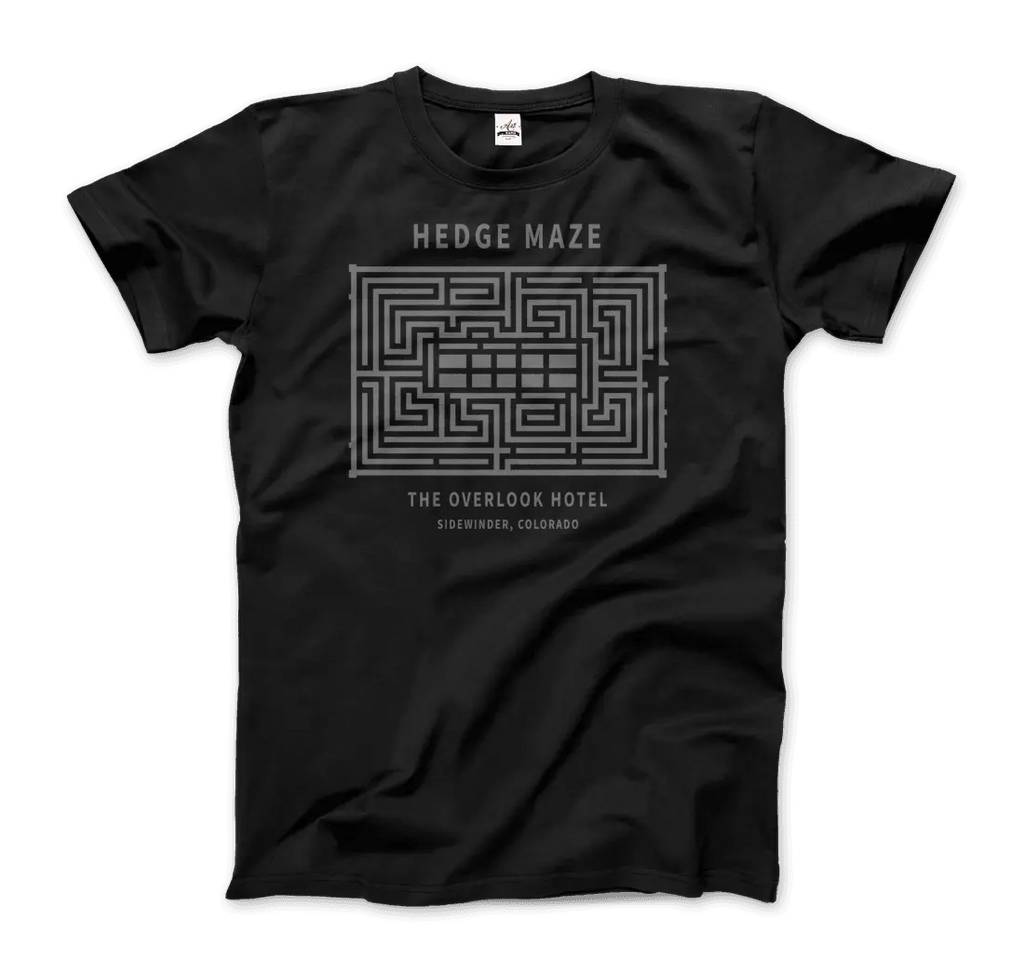 Hedge Maze, The Overlook Hotel - The Shining Movie T-Shirt by Art-O-Rama Shop ART-O-RAMA-SHOP