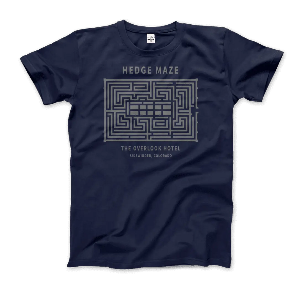 Hedge Maze, The Overlook Hotel - The Shining Movie T-Shirt by Art-O-Rama Shop ART-O-RAMA-SHOP