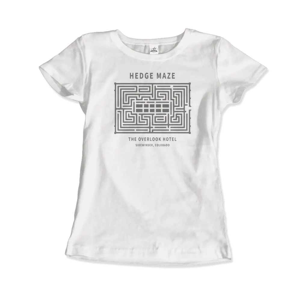Hedge Maze, The Overlook Hotel - The Shining Movie T-Shirt by Art-O-Rama Shop ART-O-RAMA-SHOP