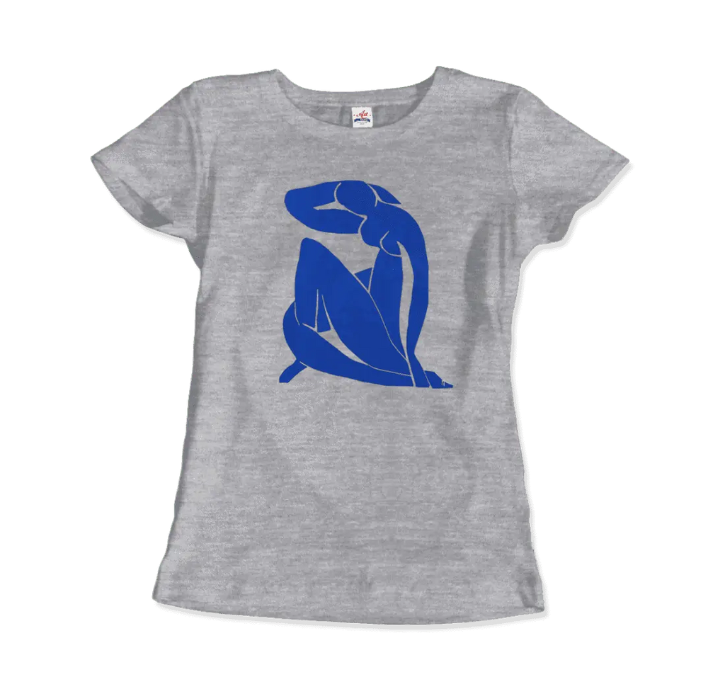 Henri Matisse Blue Nude 1952 Artwork T-Shirt by Art-O-Rama Shop ART-O-RAMA-SHOP