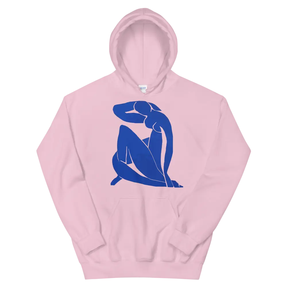 Henri Matisse Blue Nude 1952 Artwork Unisex Hoodie by Art-O-Rama Shop ART-O-RAMA-SHOP