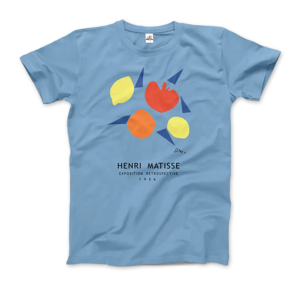 Henri Matisse - Exposition Rétrospective T-Shirt by Art-O-Rama Shop ART-O-RAMA-SHOP