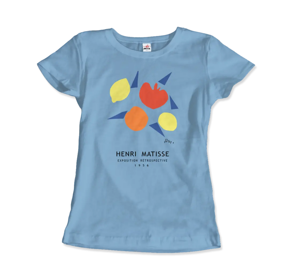 Henri Matisse - Exposition Rétrospective T-Shirt by Art-O-Rama Shop ART-O-RAMA-SHOP