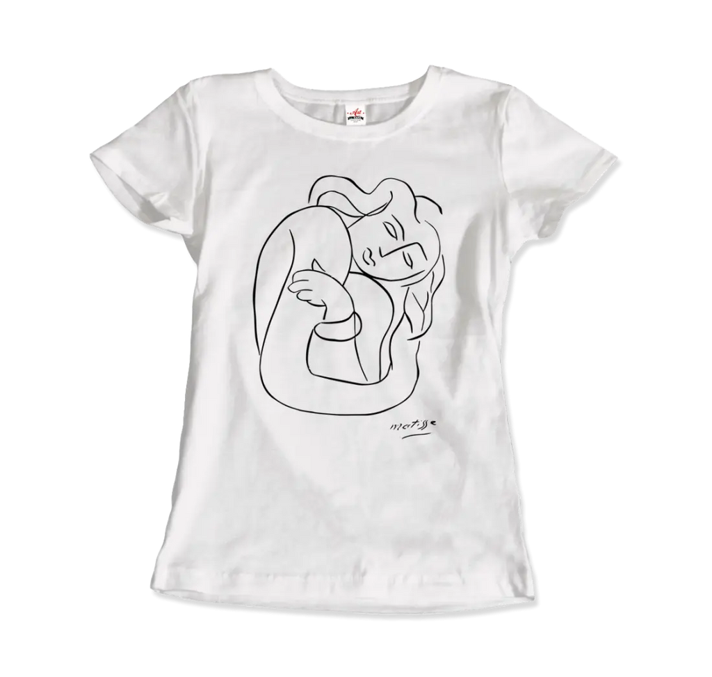 Henri Matisse Pasiphae 1944 Plate 2: Woman With Arms Crossed T-Shirt by Art-O-Rama Shop Art-O-Rama Shop