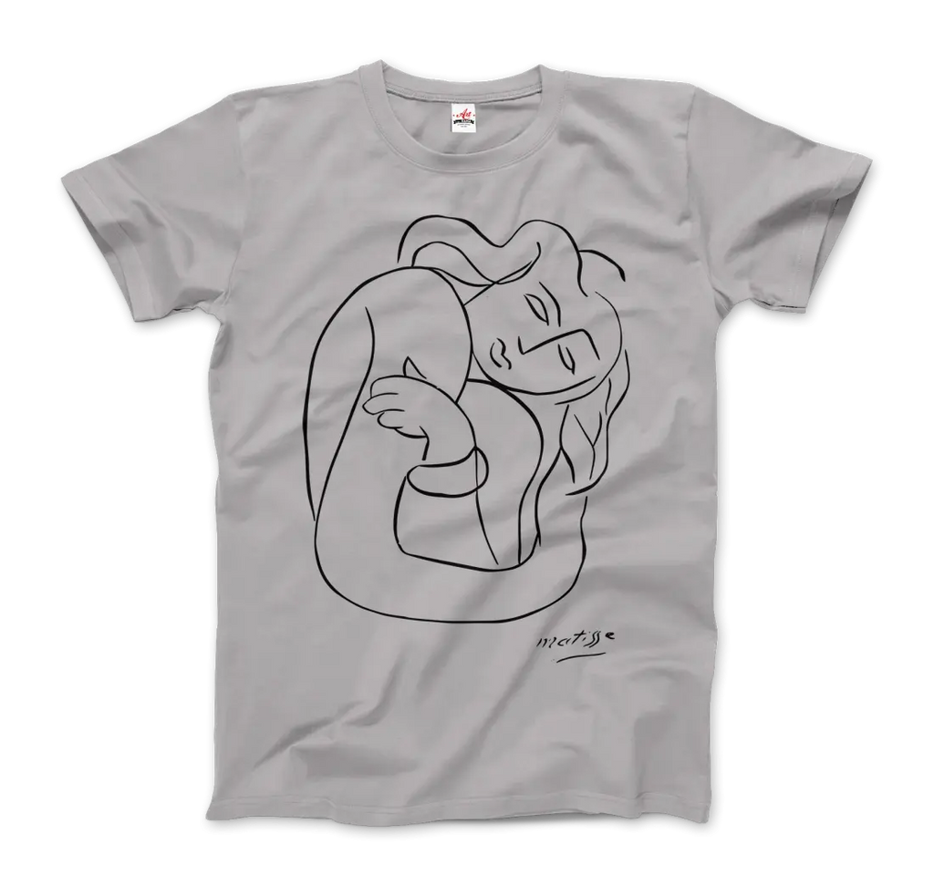 Henri Matisse Pasiphae 1944 Plate 2: Woman With Arms Crossed T-Shirt by Art-O-Rama Shop Art-O-Rama Shop