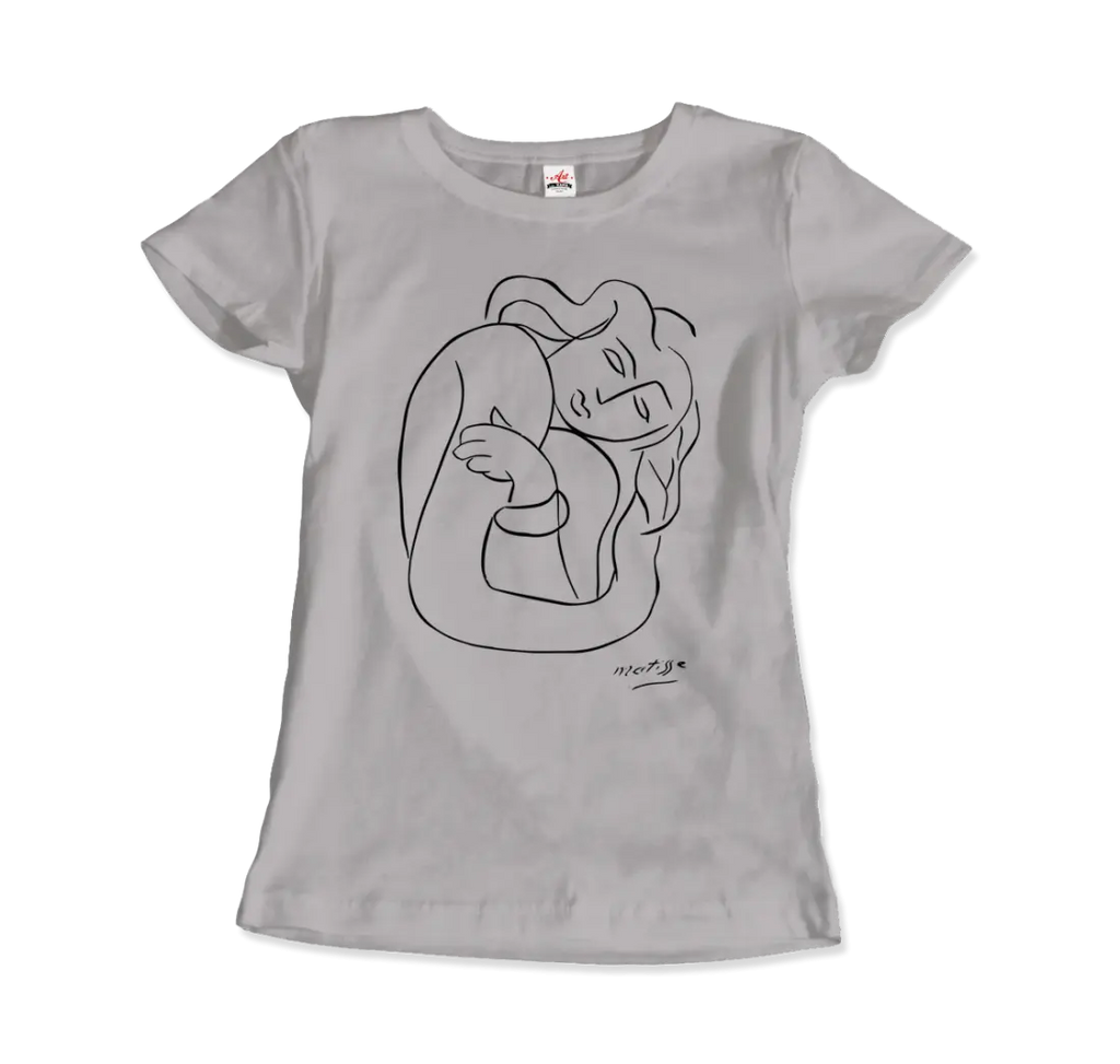 Henri Matisse Pasiphae 1944 Plate 2: Woman With Arms Crossed T-Shirt by Art-O-Rama Shop Art-O-Rama Shop