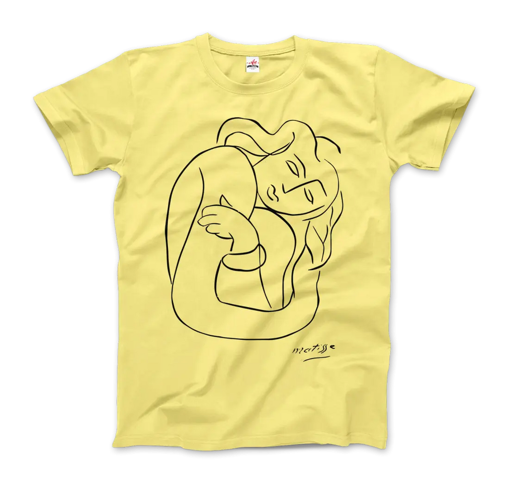 Henri Matisse Pasiphae 1944 Plate 2: Woman With Arms Crossed T-Shirt by Art-O-Rama Shop Art-O-Rama Shop