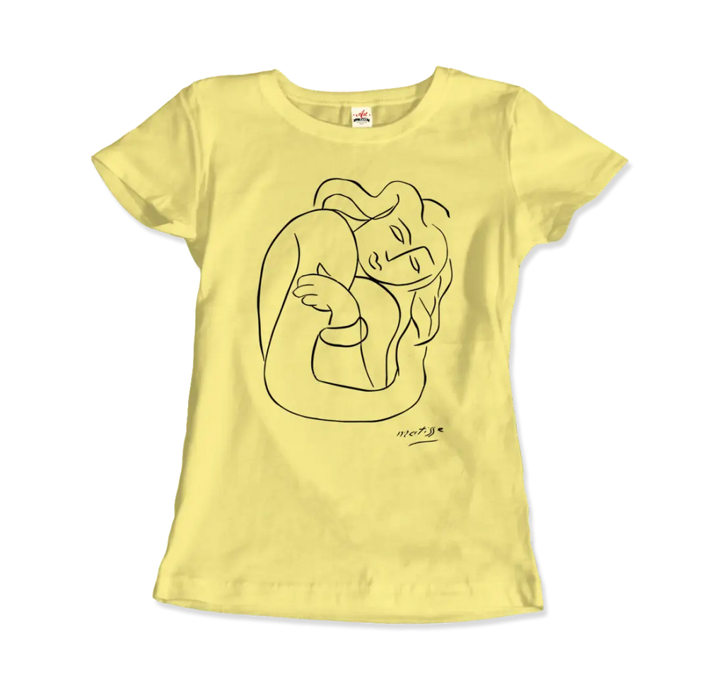 Henri Matisse Pasiphae 1944 Plate 2: Woman With Arms Crossed T-Shirt by Art-O-Rama Shop Art-O-Rama Shop