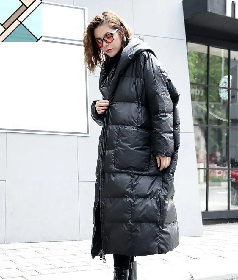 Hina Loose Hooded Parka by Marigold Shadows MARIGOLD SHADOWS