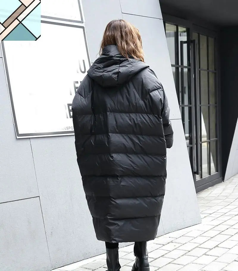 Hina Loose Hooded Parka by Marigold Shadows MARIGOLD SHADOWS