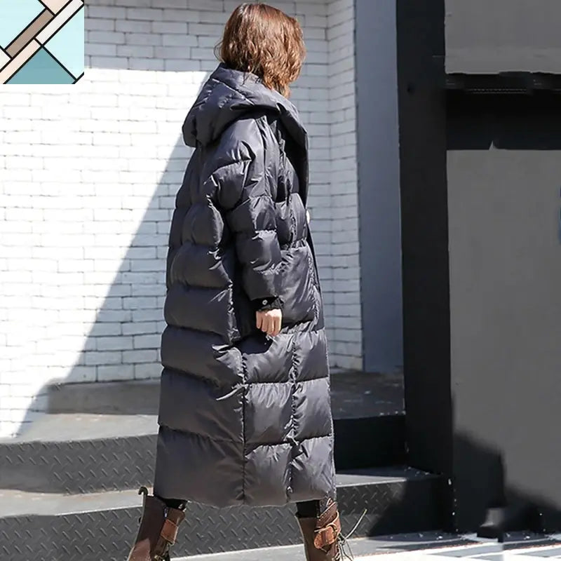 Hina Loose Hooded Parka by Marigold Shadows MARIGOLD SHADOWS