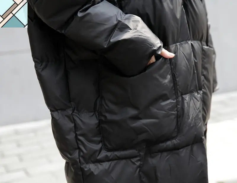 Hina Loose Hooded Parka by Marigold Shadows MARIGOLD SHADOWS