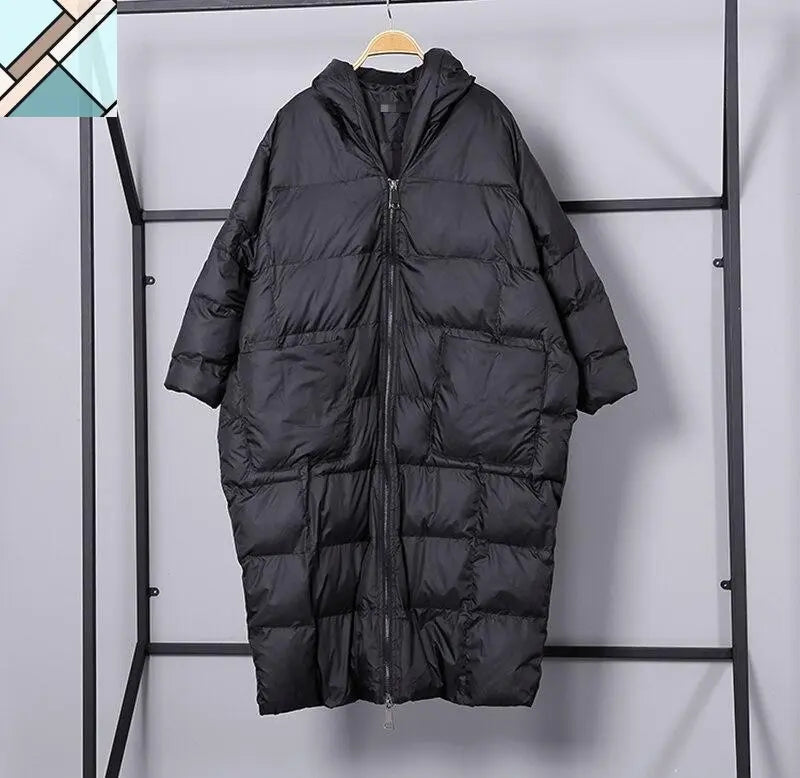 Hina Loose Hooded Parka by Marigold Shadows MARIGOLD SHADOWS