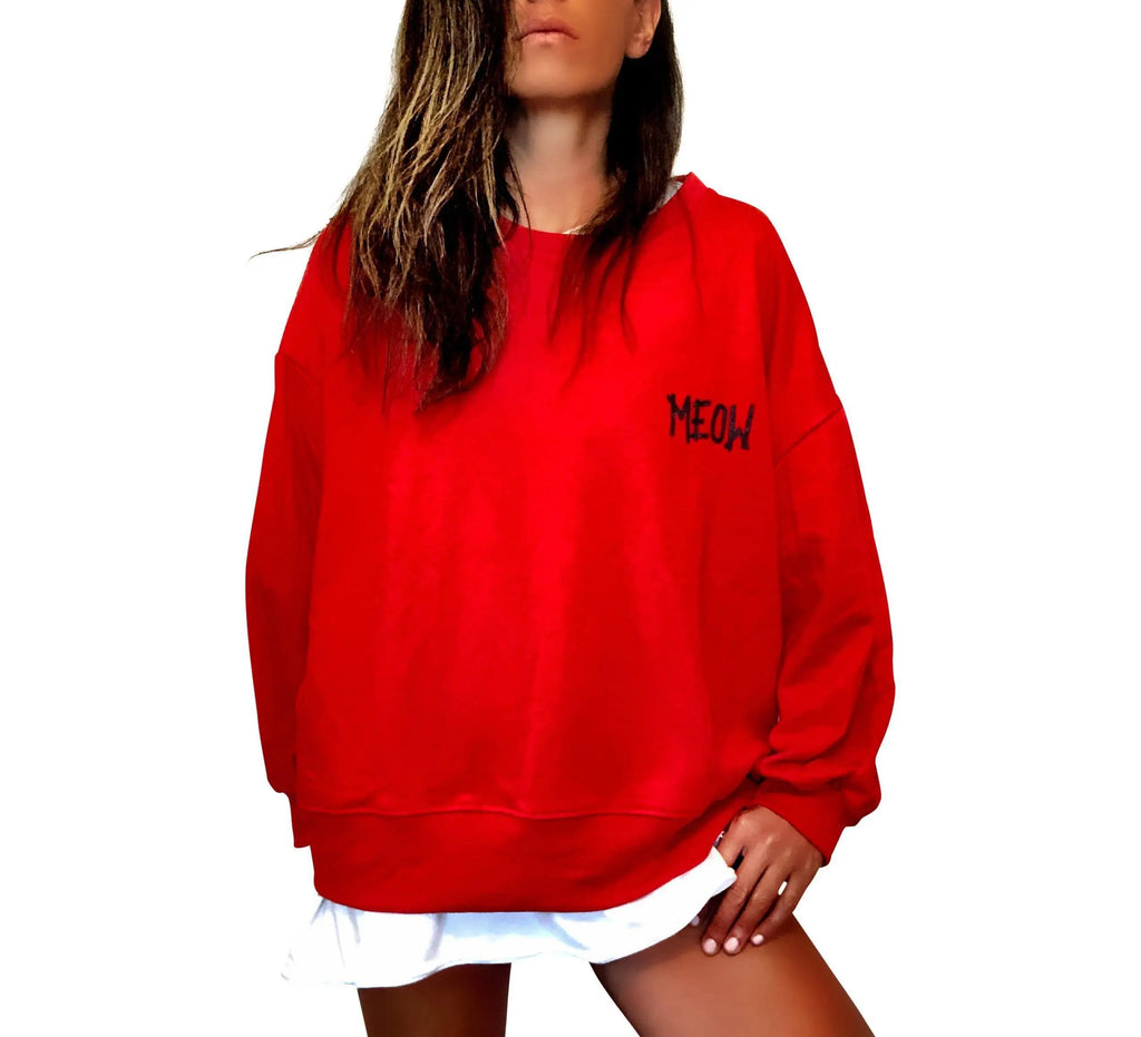 'IM A CAT' SWEATSHIRT by Wren + Glory Wren + Glory