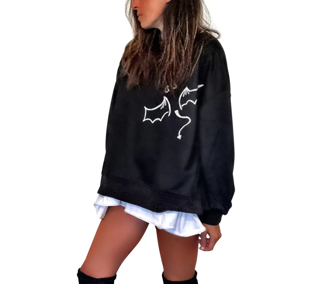 'IM A DEVIL' SWEATSHIRT by Wren + Glory Wren + Glory