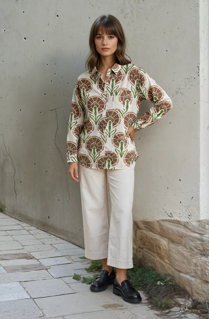 Good Boyfriend Shirt - Petal & Stem Cocoa