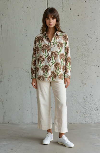Good Boyfriend Shirt - Petal & Stem Cocoa