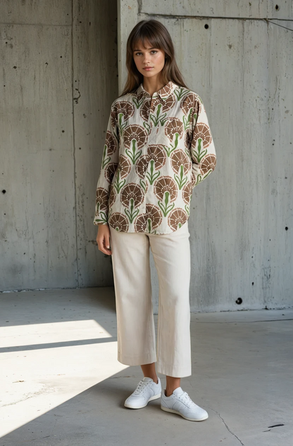 Good Boyfriend Shirt - Petal & Stem Cocoa