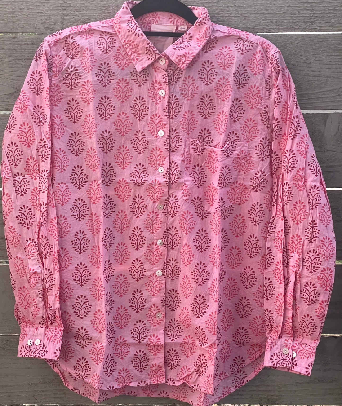 Good Boyfriend Shirt - Hyacinth Overdye Tickled Pink
