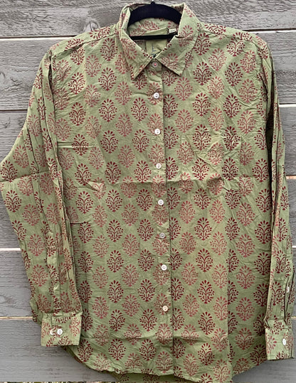 Good Boyfriend Shirt - Hyacinth Overdye Sage