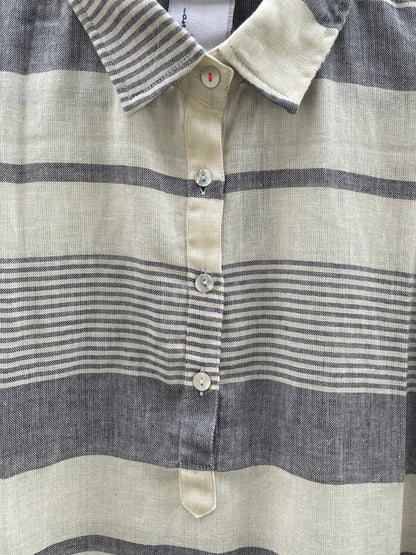 Good Boyfriend ShirtDress - Yarn Dye Stripe