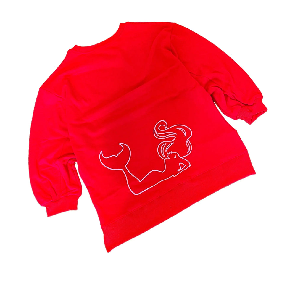'Im A Mermaid' Painted Sweatshirt by Wren + Glory Wren + Glory