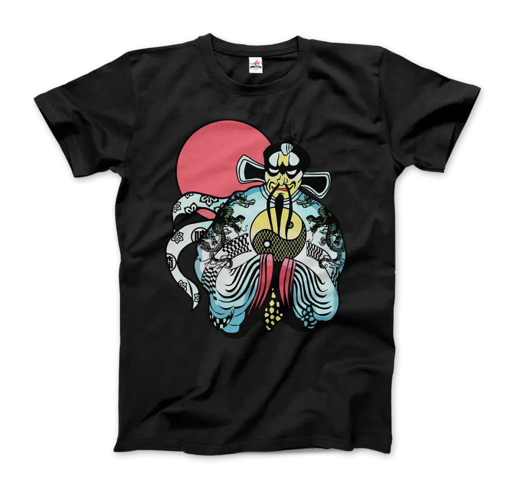 Jack Burton, Big Trouble in LIttle China T-Shirt by Art-O-Rama Shop ART-O-RAMA-SHOP