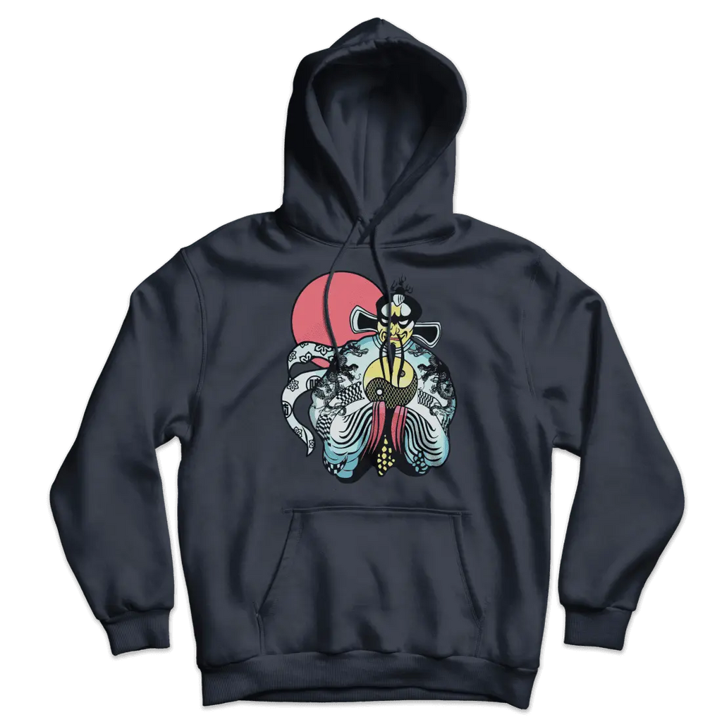 Jack Burton, Big Trouble in LIttle China Unisex Hoodie by Art-O-Rama Shop ART-O-RAMA-SHOP