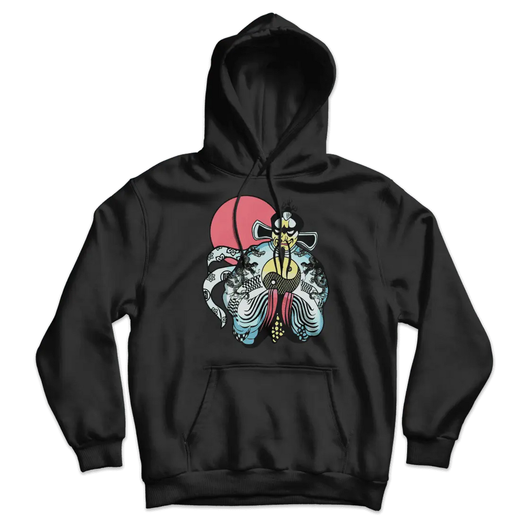 Jack Burton, Big Trouble in LIttle China Unisex Hoodie by Art-O-Rama Shop ART-O-RAMA-SHOP