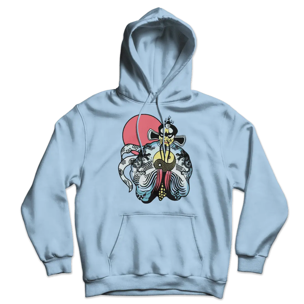 Jack Burton, Big Trouble in LIttle China Unisex Hoodie by Art-O-Rama Shop ART-O-RAMA-SHOP