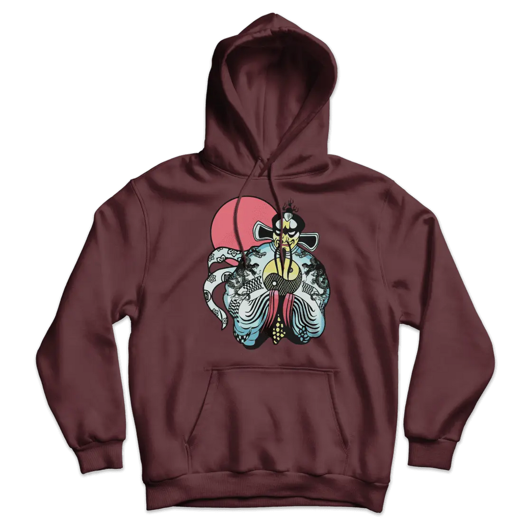 Jack Burton, Big Trouble in LIttle China Unisex Hoodie by Art-O-Rama Shop ART-O-RAMA-SHOP