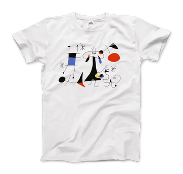 Joan Miro El Sol (The Sun) 1949 Artwork T-Shirt by Art-O-Rama Shop Art-O-Rama Shop