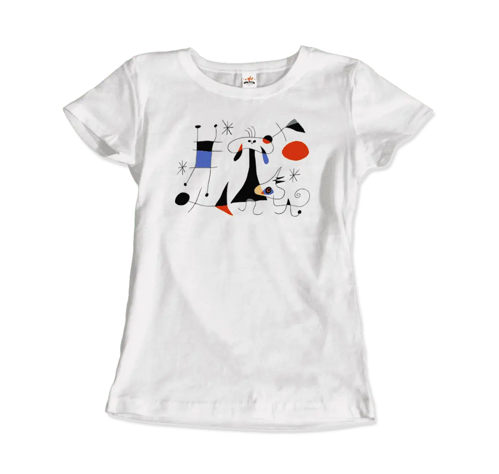 Joan Miro El Sol (The Sun) 1949 Artwork T-Shirt by Art-O-Rama Shop Art-O-Rama Shop