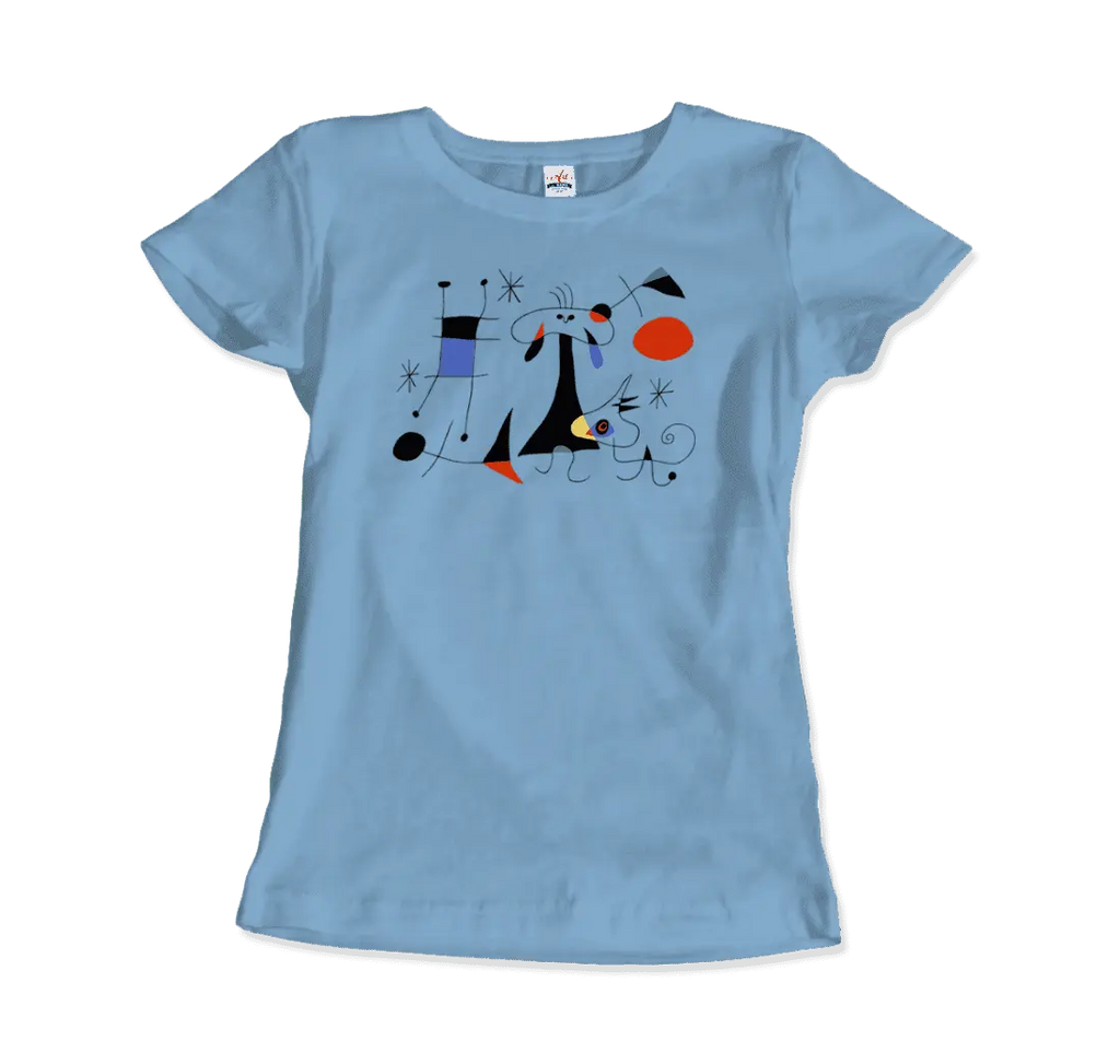 Joan Miro El Sol (The Sun) 1949 Artwork T-Shirt by Art-O-Rama Shop Art-O-Rama Shop