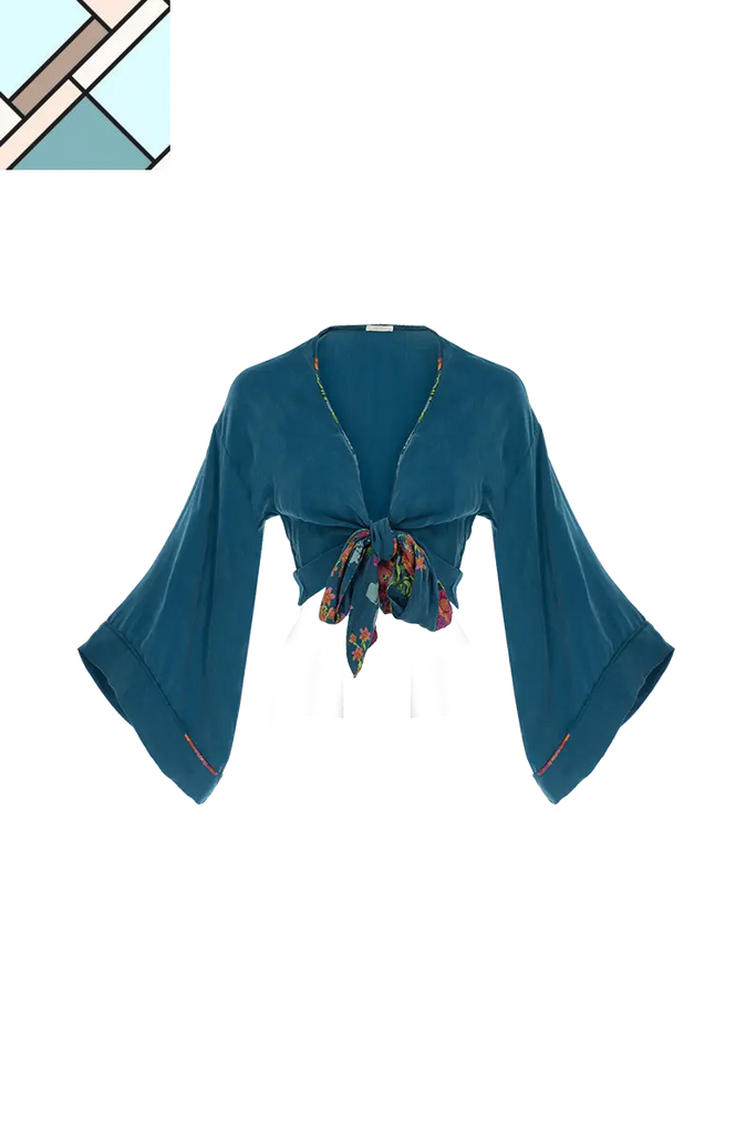 Joan Tie Front Top MOVOM